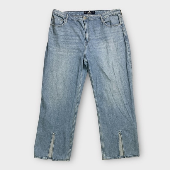 Hollister Ultra High Rise Dad Jean Split Hem - Picture 2 of 8